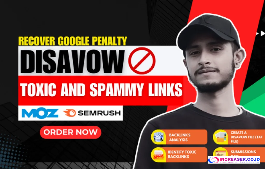backlink spam disavow gsc