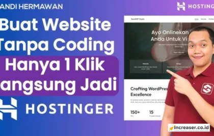 cara membuat website tanpa coding