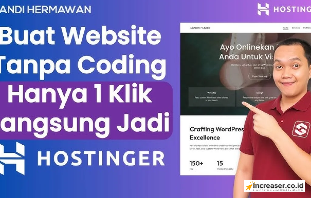 cara membuat website tanpa coding
