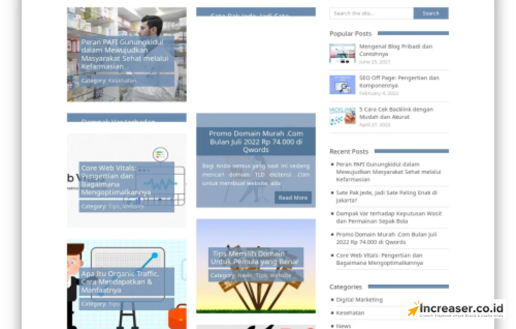 cara mendapatkan organic traffic