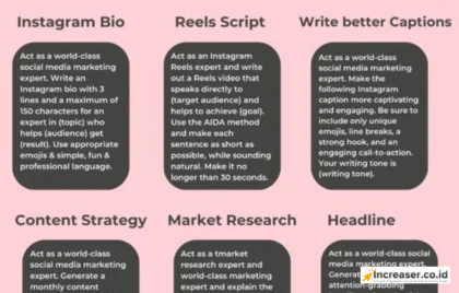ChatGPT untuk Media Sosial