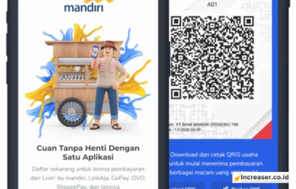 daftar QRIS Mandiri online