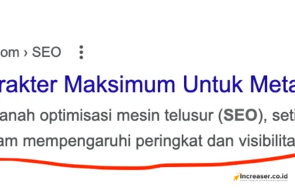 jumlah karakter meta description