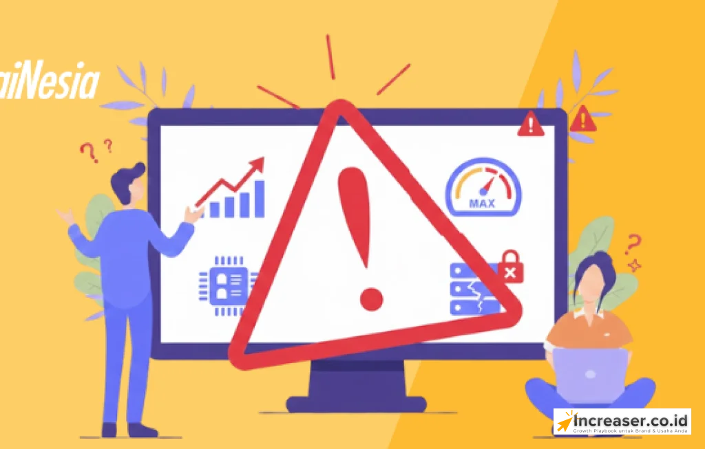 website crash saat trafik tinggi