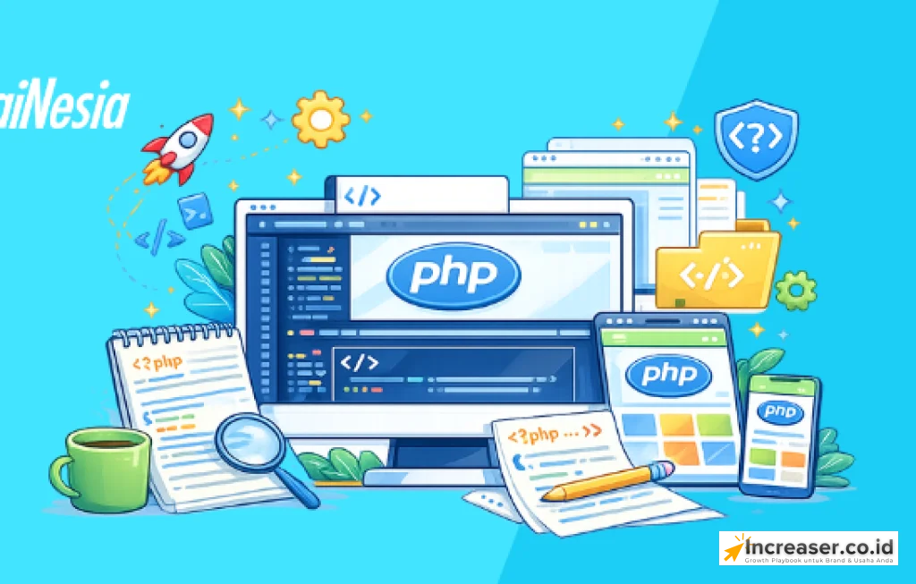 cara membuat website dengan php