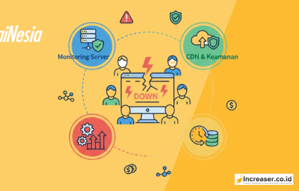 website down di momen penting