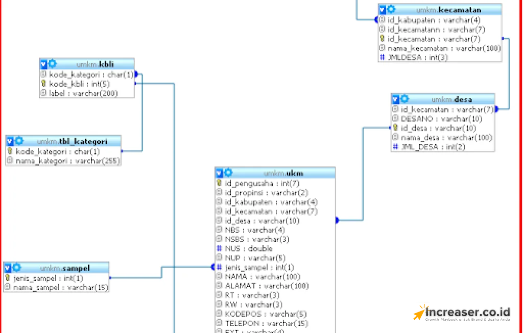 database website UMKM