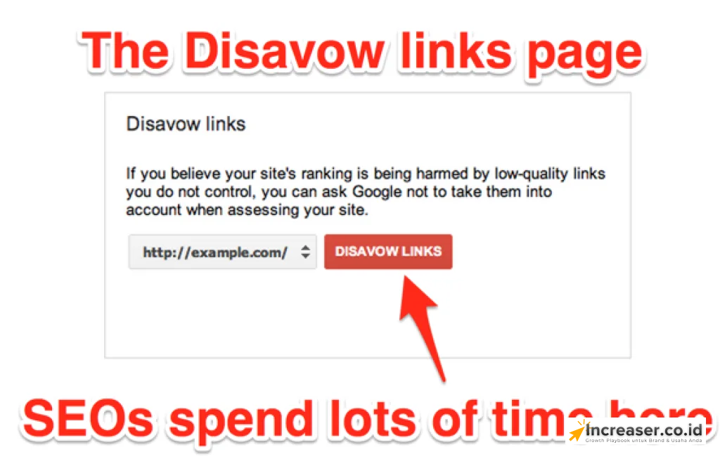 disavow link google