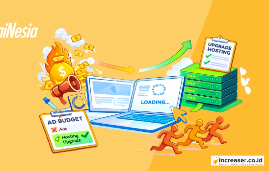 framework alihkan budget iklan