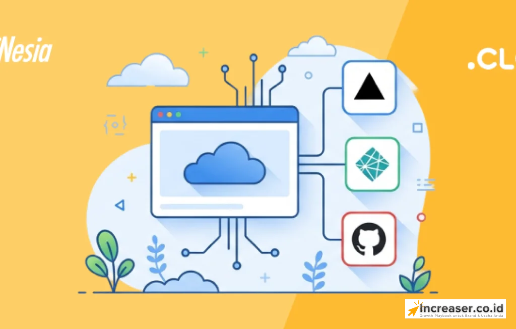 cara menghubungkan domain cloud