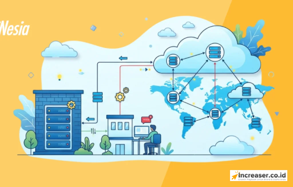 hosting lokal vs cloud global