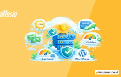 vps domainesia untuk aapanel wordpress
